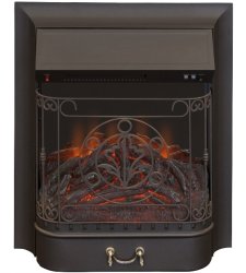 Каминокомплект Interflame Экстер венге угловой с очагом Majestic FX M Black