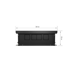 Внутрипольный конвектор Royal Thermo Atrium 110/300/1000-DG-U-NA
