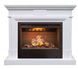 Каминокомплект RealFlame Marco 26 WT с очагом 3D Helios 26