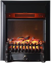 Каминокомплект Interflame Экстер М темный дуб угловой с очагом Fobos FX M Black