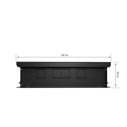 Внутрипольный конвектор Royal Thermo Atrium 110/400/1700-DG-U-LB