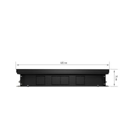 Внутрипольный конвектор Royal Thermo Atrium 75/400/2900-DG-U-DB