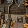 Печь-камин отопительно-варочная PROMetall Бахта