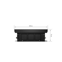 Внутрипольный конвектор Royal Thermo Atrium 75/200/2700-DG-U-AU
